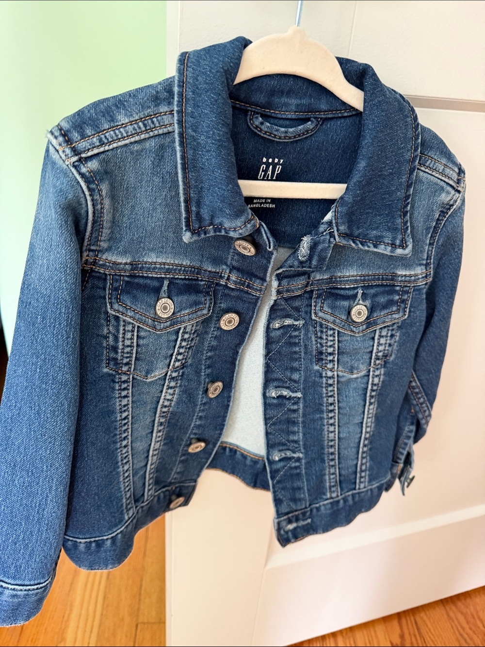 GAP Kids Dark Blue Denim Jacket
